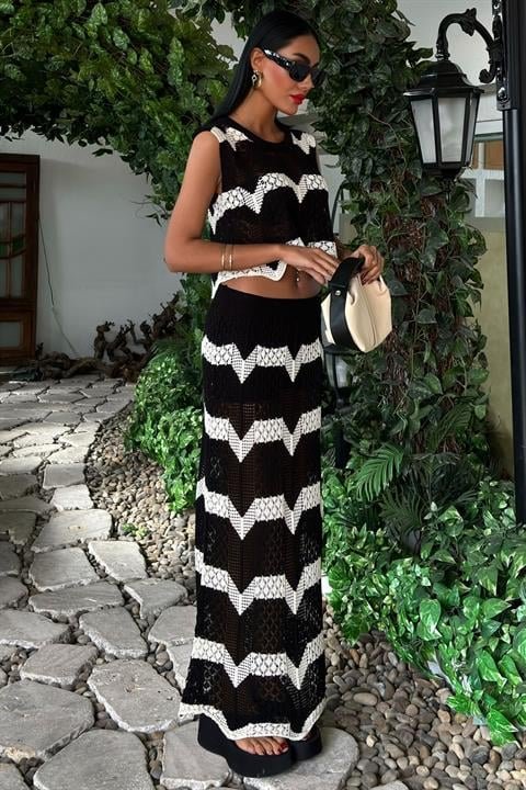 Shayna Ajurlu Crop Takım 9825