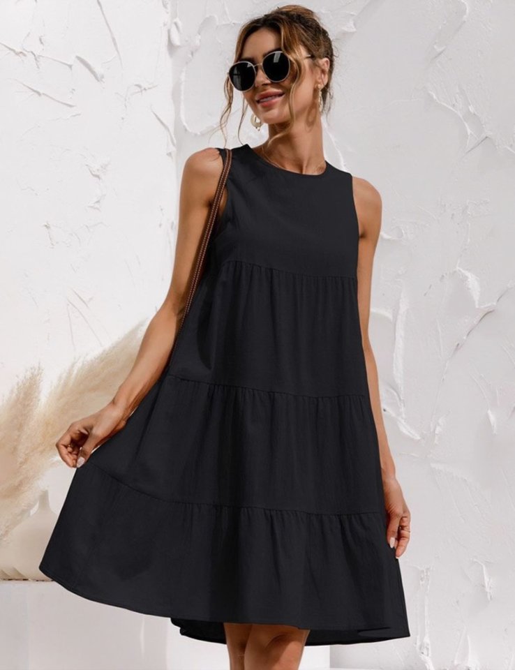 Kadın Bisiklet Yaka Aerobin Elbise - Görsel 7