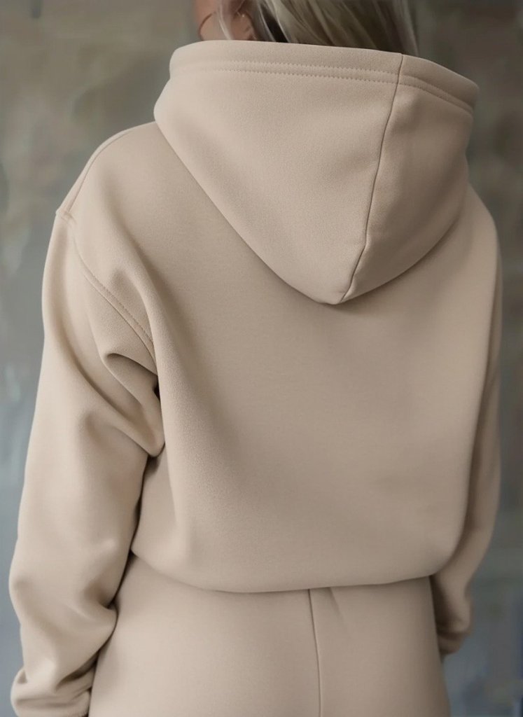 Kadın Uzun Kollu Nope Baskılı Beli Ribanalı Ikili Takım - Görsel 8