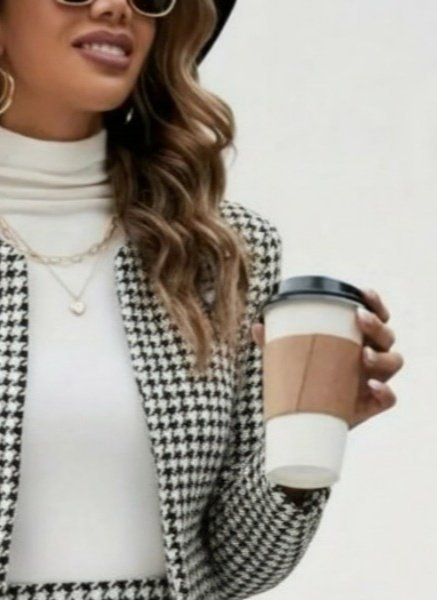 Kadın Uzun Kollu önü Açık Dokuma Ceket Ve Mini Etek Ikili Takım - Görsel 3