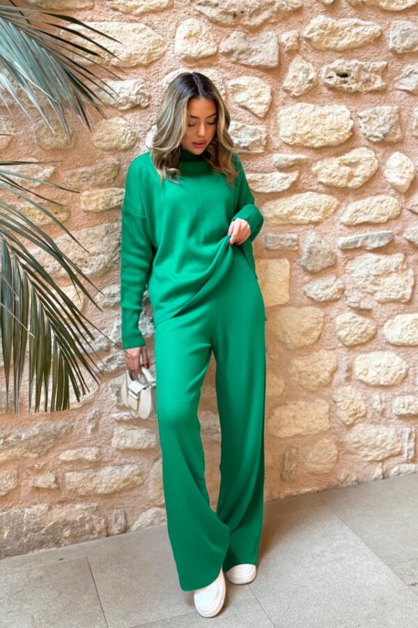 Kadın Uzun Kollu Triko Ikili Takım