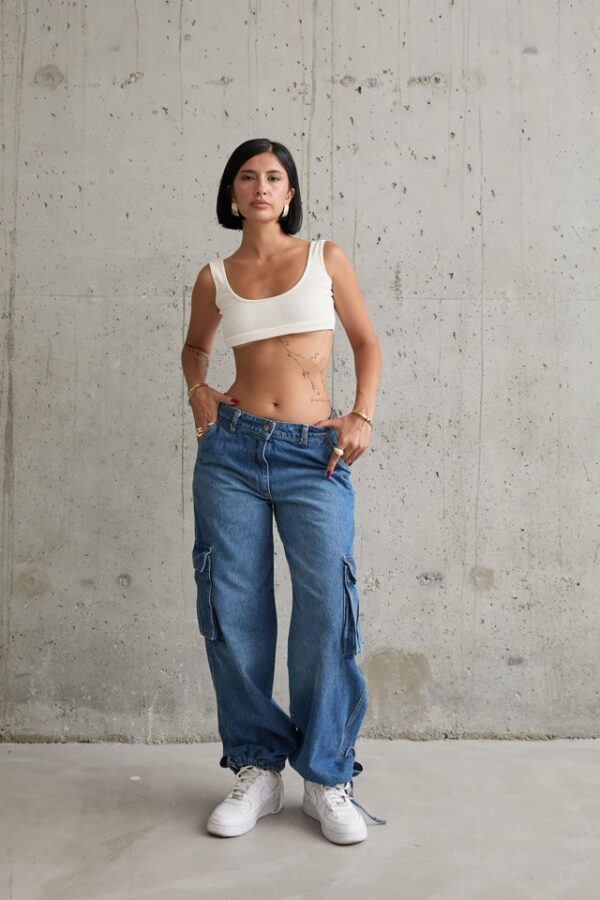 Mavi Yan Cepli Jeans Pantolon