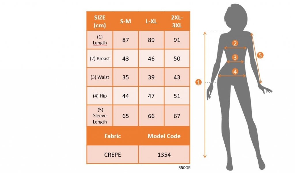 Kadın Uzun Kollu Kruvaze Yaka Karpuz Kol Eteği Fırfır Detay Krep Mini Elbise - Görsel 5