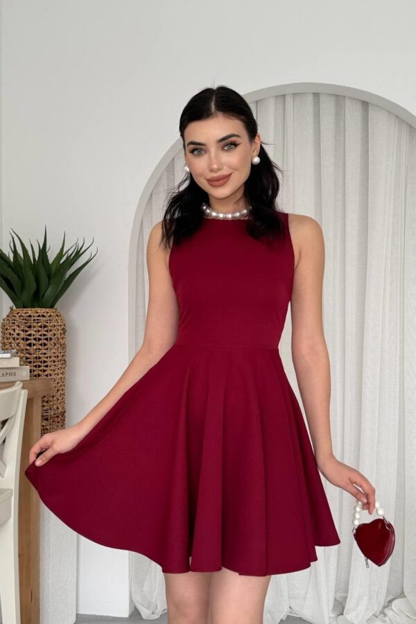 Berl Cep Detaylı Elbise