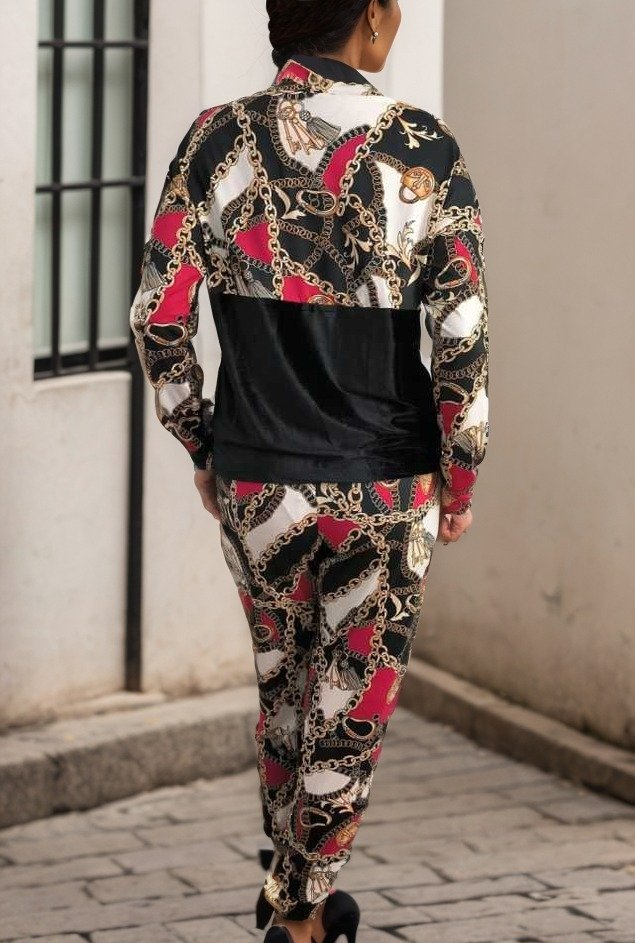 Kadın Uzun Kollu V Yaka Göğüs Altı Kadife Detay Mikro Ikili Takım - Görsel 7