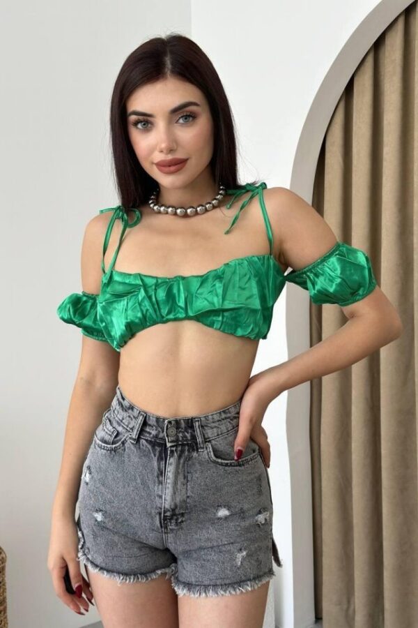 Kelsey Saten Büstiyer