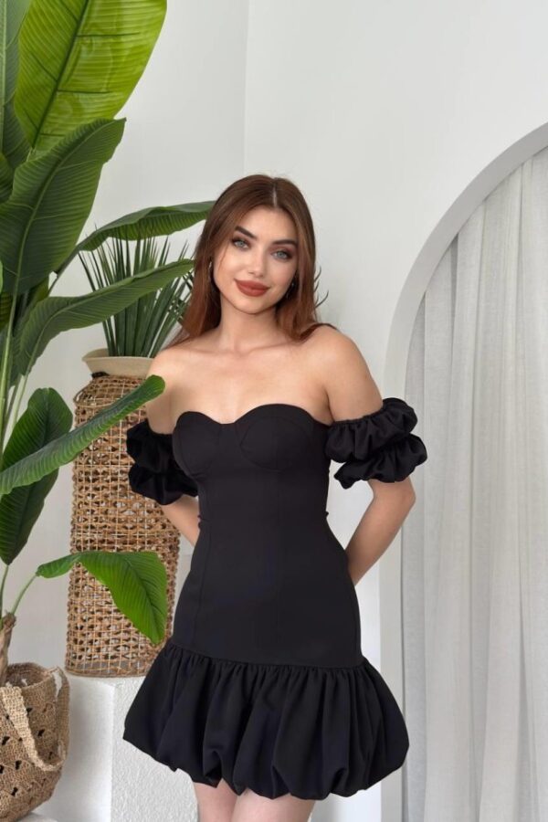 Peyda Straplez Elbise