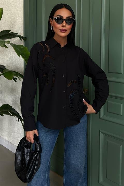 Karlie Brode Nakışlı Gömlek 3369-08