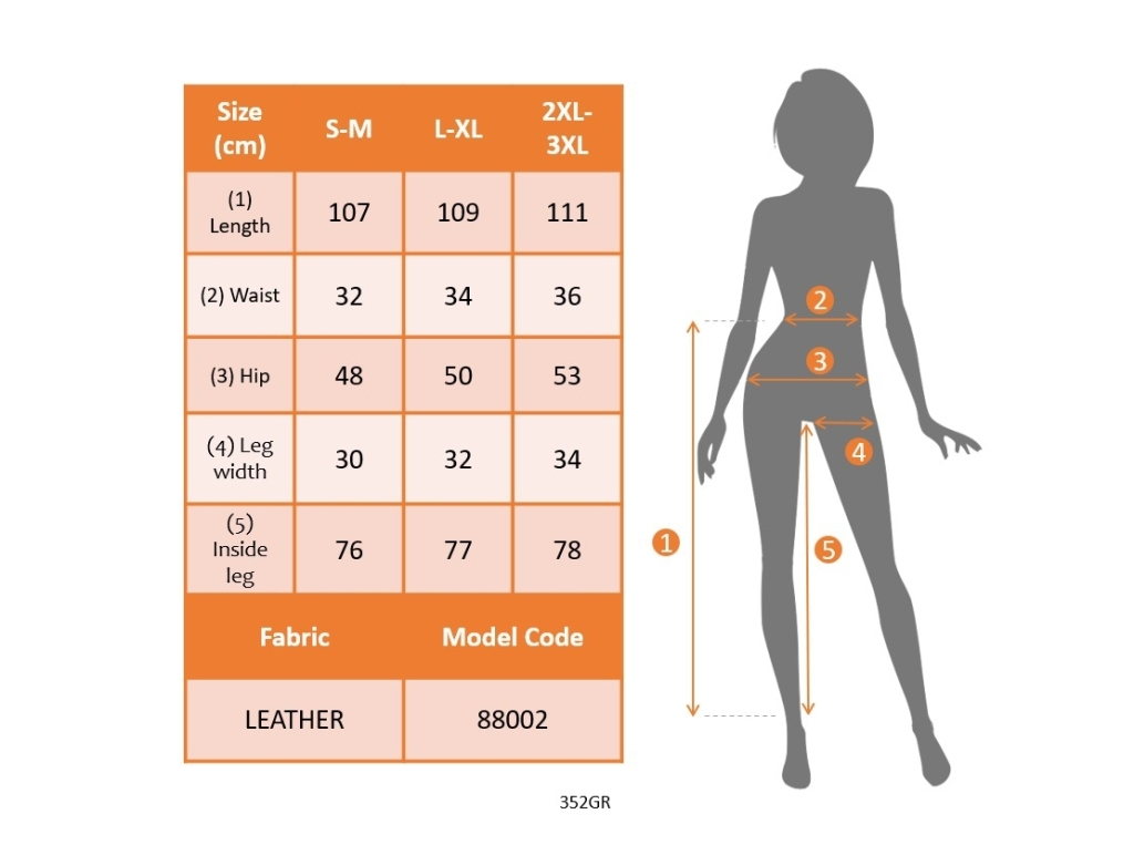 Kadın Yüksek Bel Beli Lastikli Geniş Paçalı Deri Pantolon - Görsel 6