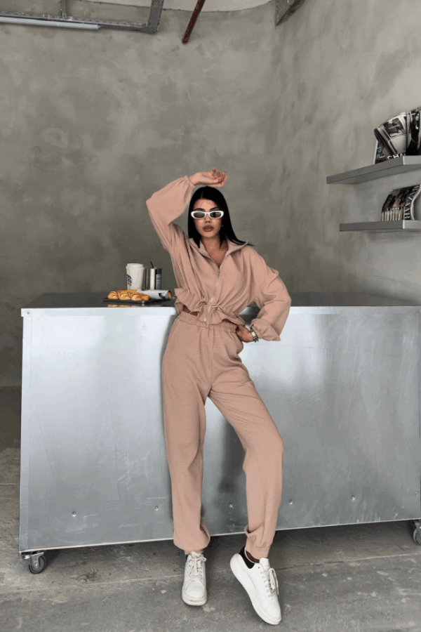 EŞOFMAN TAKIM GİFT KUMAŞ - Siyah