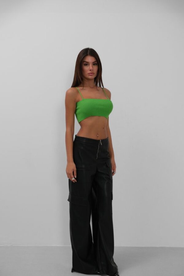 İnce Askılı Crop Top