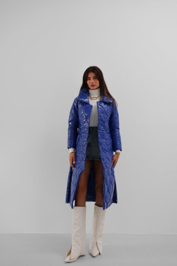 Kemerli Rugan Şişme Maxi Mont