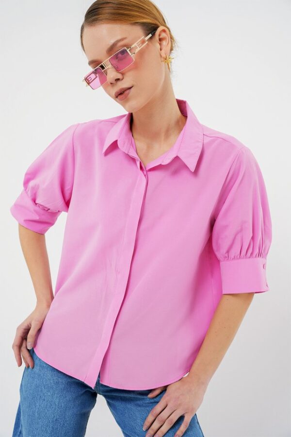 Kısa Kol Gömlek 20312 - Siyah