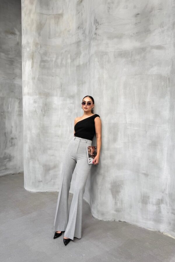 230 Gr Poly Viscose Full Lycra İspanyol Paça Pantolon