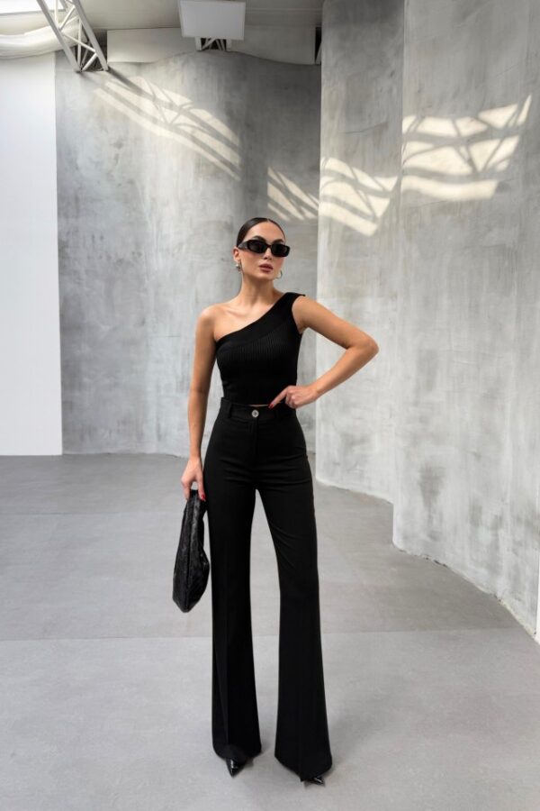 230 Gr Poly Viscose Full Lycra İspanyol Paça Pantolon