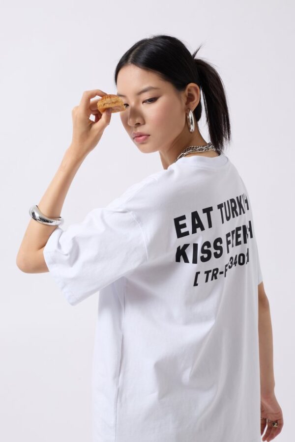 Turkish Sırt Baskılı Oversize T-Shirt