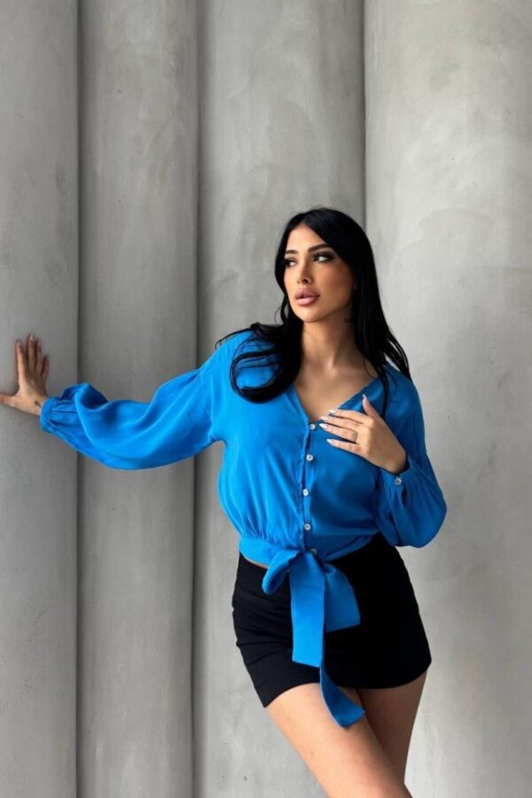 Bağlama Detaylı Gömlek