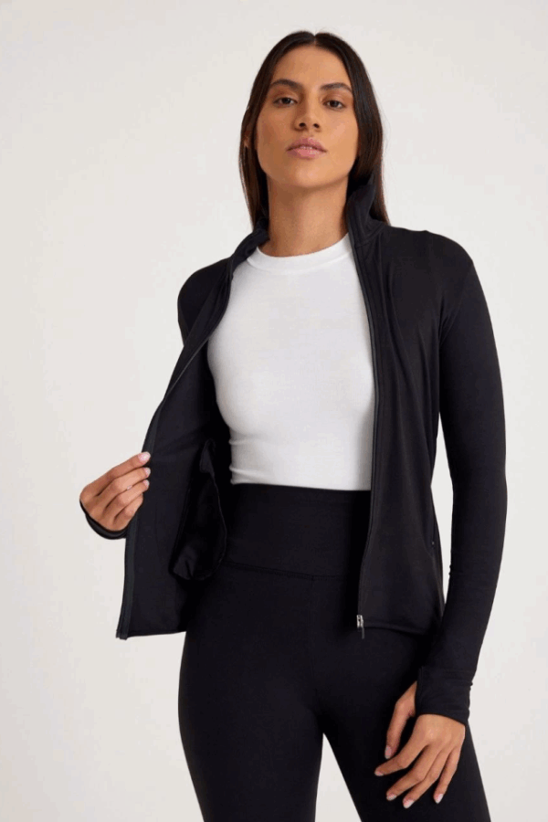 Nonofit Özel Tasarım  Düz Sporcu Takım - Siyah