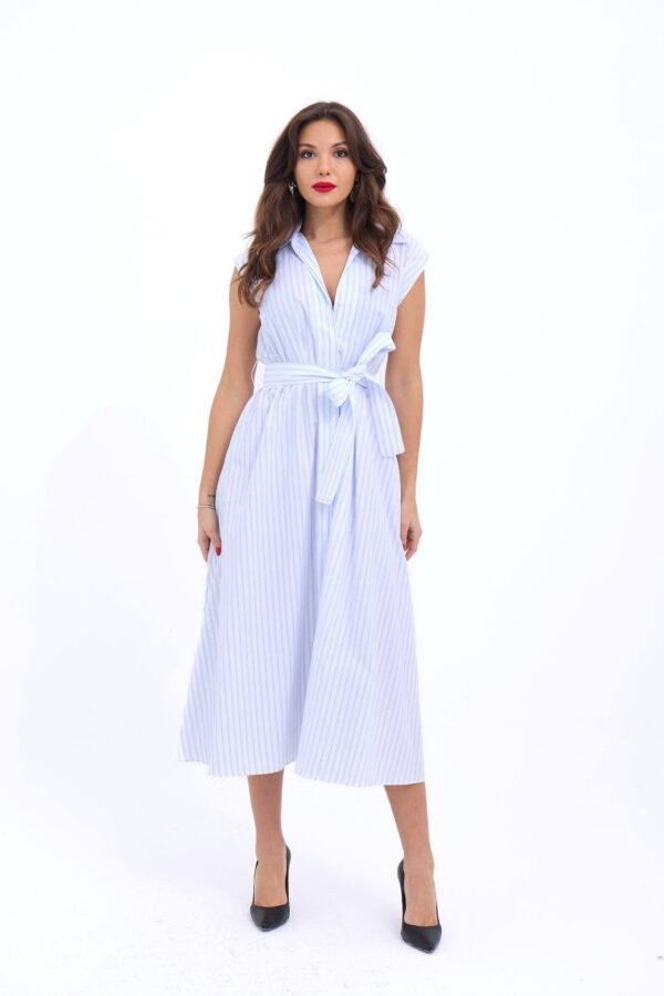 7127 ELBİSE-ATLANTA ÇİZGİLİ