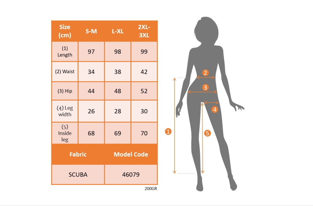 Kadın Yüksek Bel Desenli Dalgıç Pantolon - Görsel 8