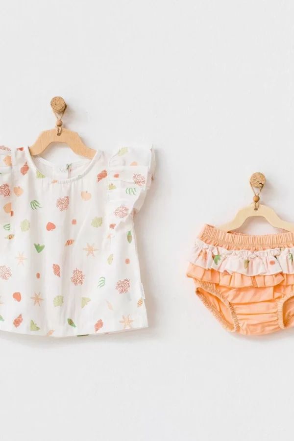 Friends 2li Bebe Takım Ekru