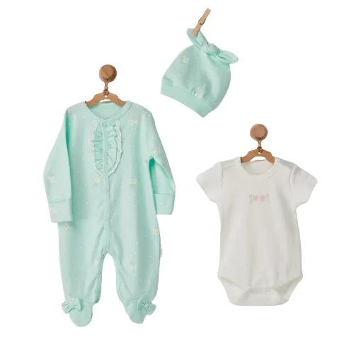 Summer Paradise 3lü Takım Mint - Görsel 3