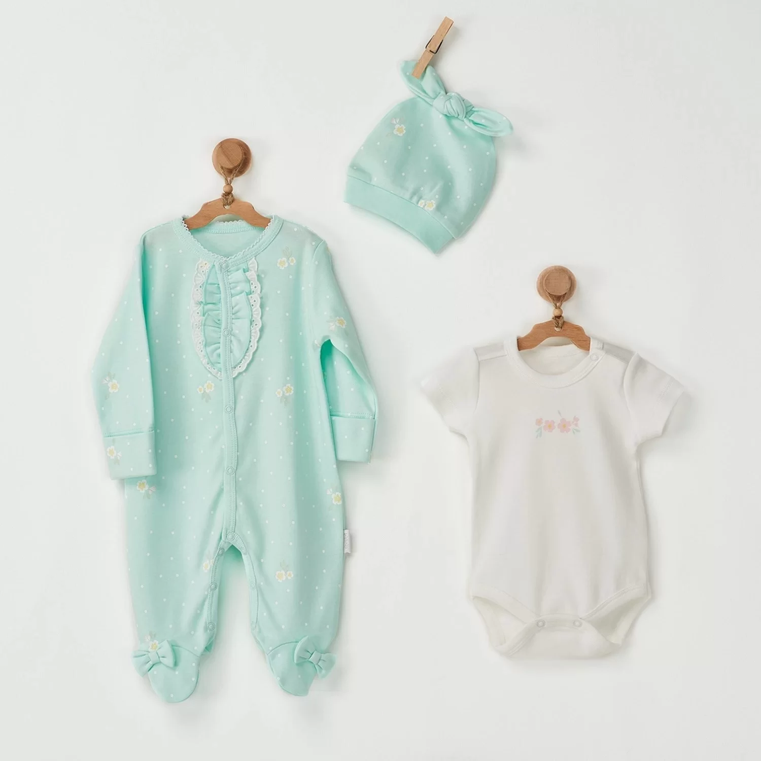 Summer Paradise 3lü Takım Mint - Görsel 2