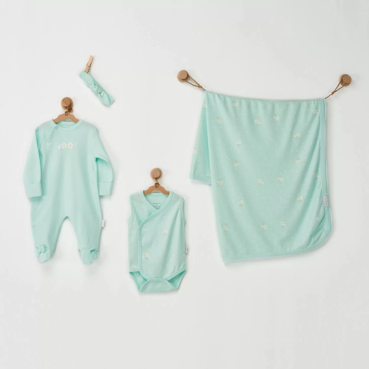 Summer Paradise 4lü Takım Mint - Görsel 4