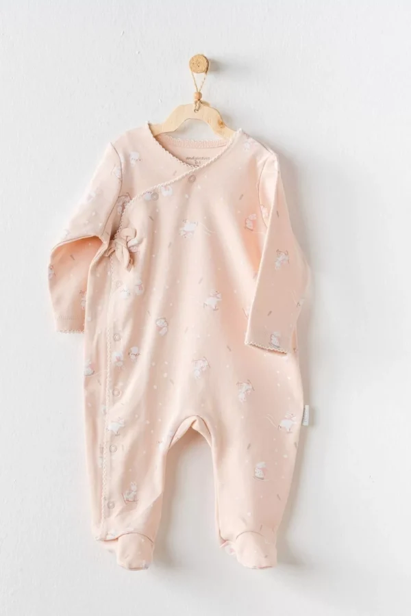 Cute Bunnies Be Sking Bebe Tulum Pink