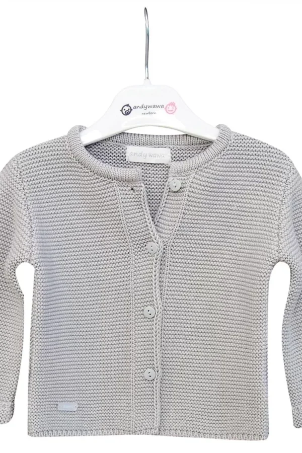 Basic Bebe Ceket Grey Melange