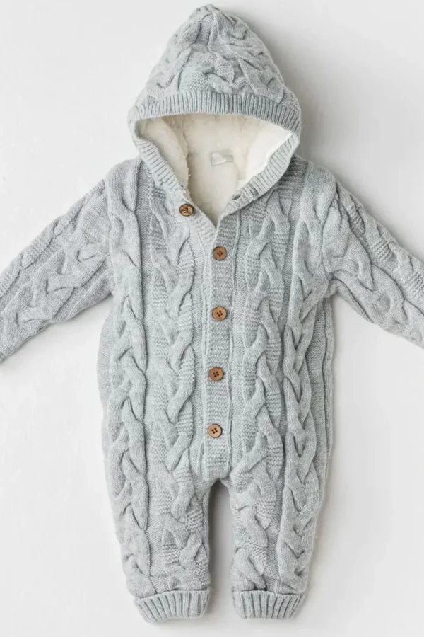 Knitwear Triko Bebe Kozmonot Grey Melange