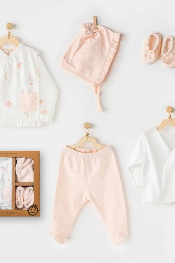 Hiding Rabbits 5 Parça Hastane Çıkışı Salmon