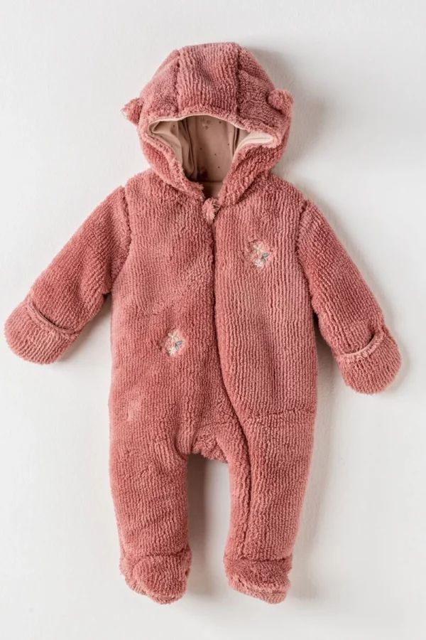 Floral Baby Welsoft Bebe Kozmonot Old Rose