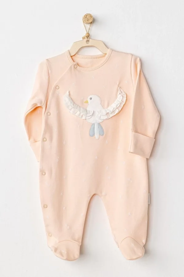 Spring Birds Bebek Tulum Salmon