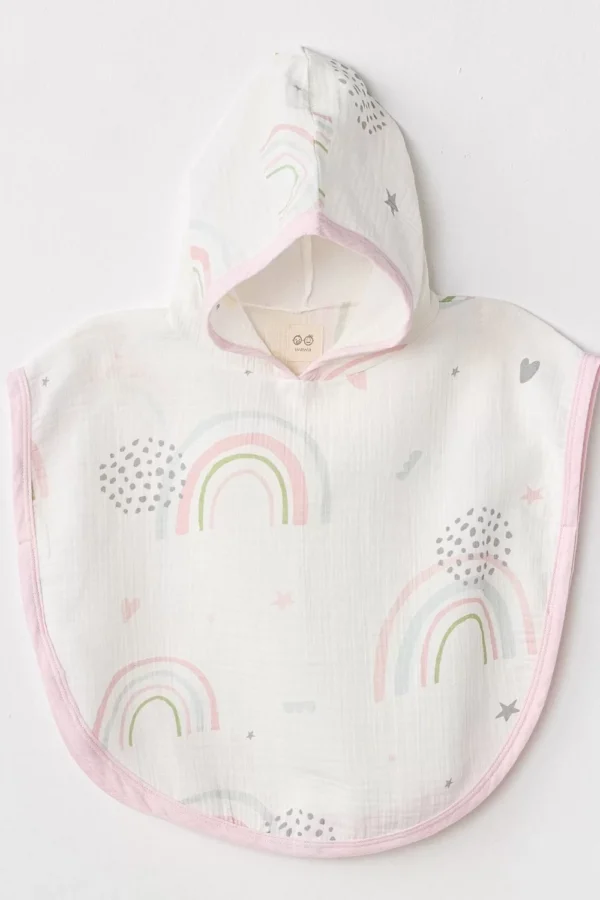 Ac24666 Müslin Have A Nice Day Bebek Panço Pink White