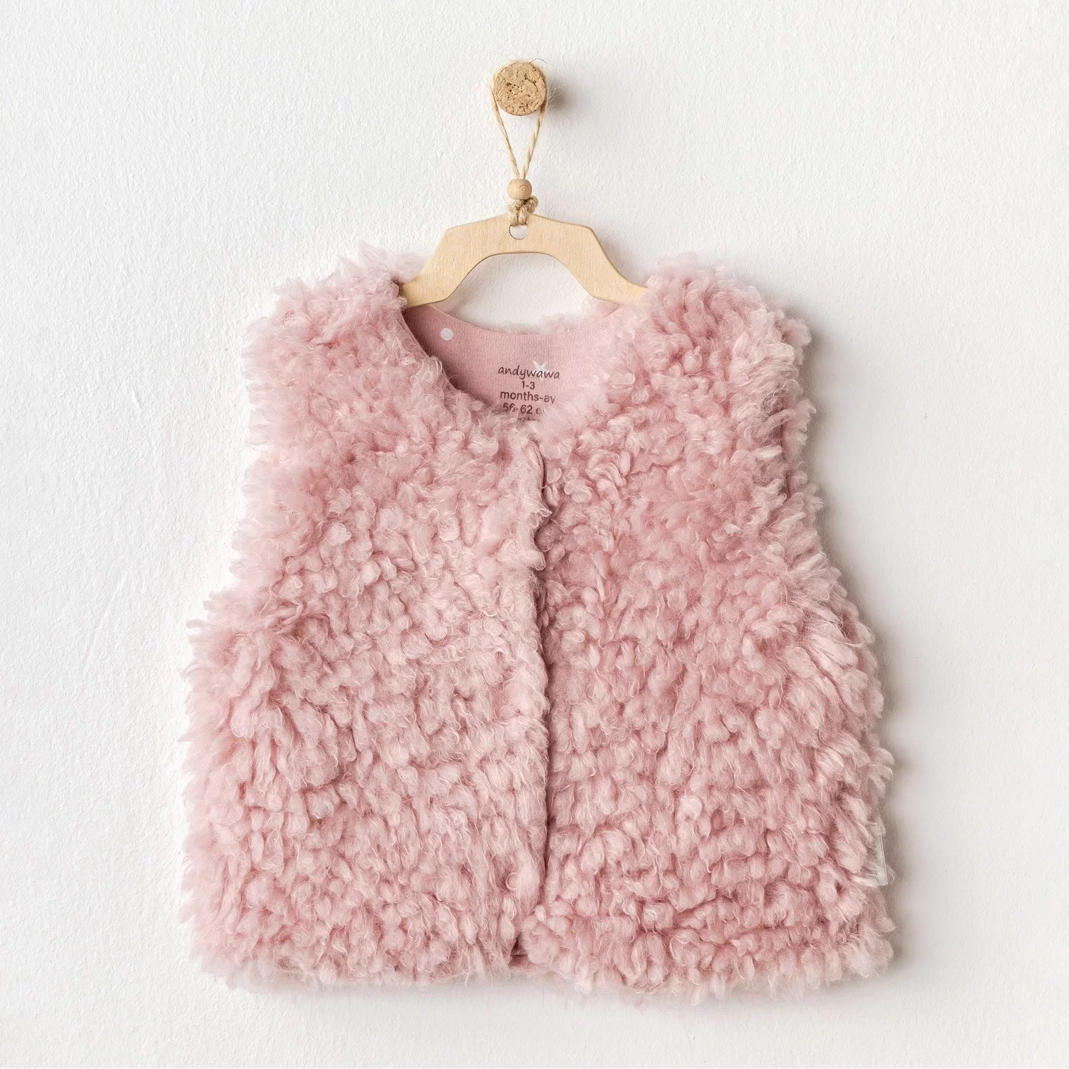 Puppy Gazelle Bebe Yelek Pink - Görsel 2