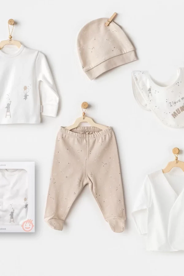 5060 Happy Everyday 5'li Hastane Çıkışı Beige