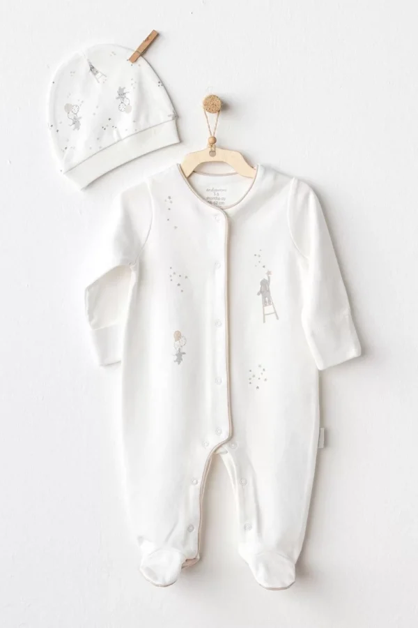 Happy Everyday Bebek Tulum Takım Ekru