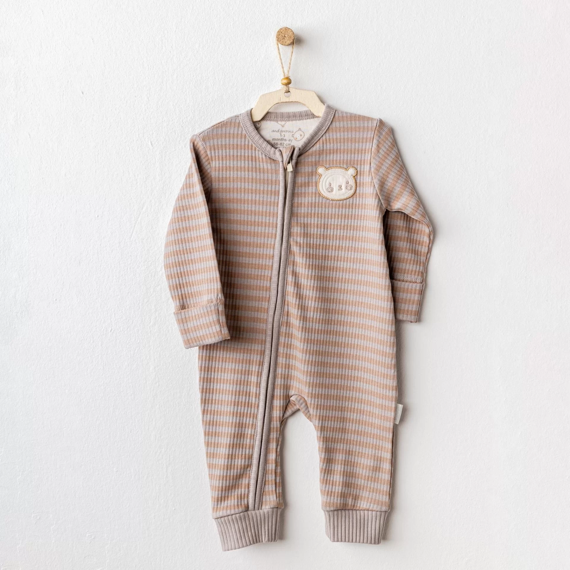 Bear Time Bebek Tulum Beige - Görsel 2