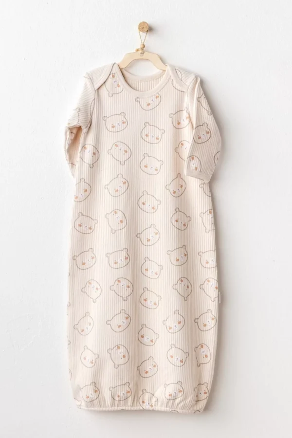 Bear Tıme Bebek Uyku Tulumu Light Beige