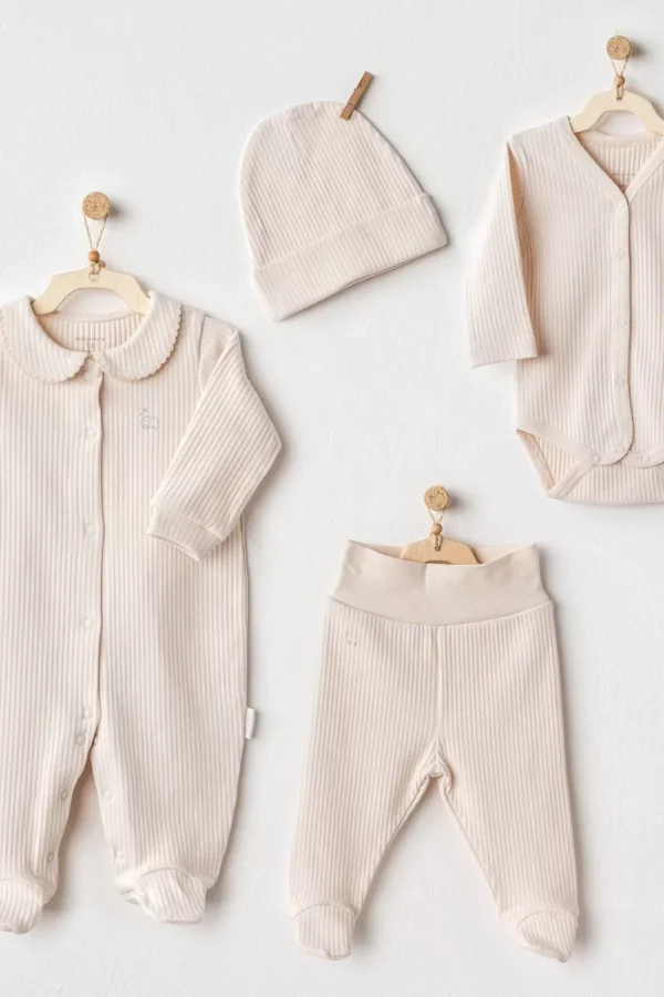 Bear Time 4'lü Hastane Çıkışı Light Beige