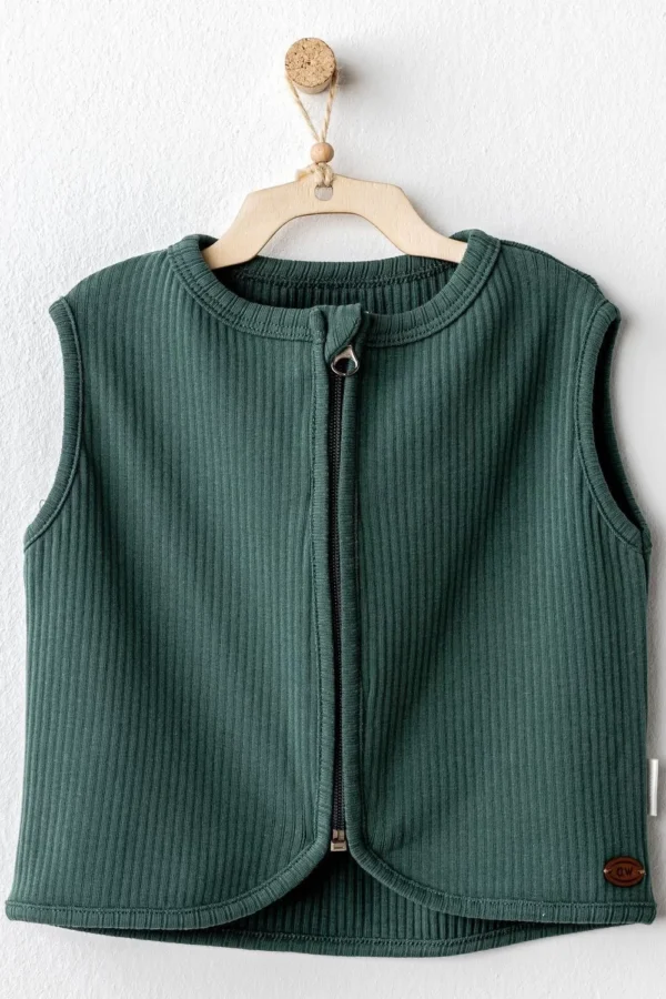 Basic Bebe Yelek Green