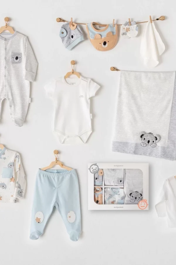 Koala 10 Parça Hastane Çıkışı Grey Melange