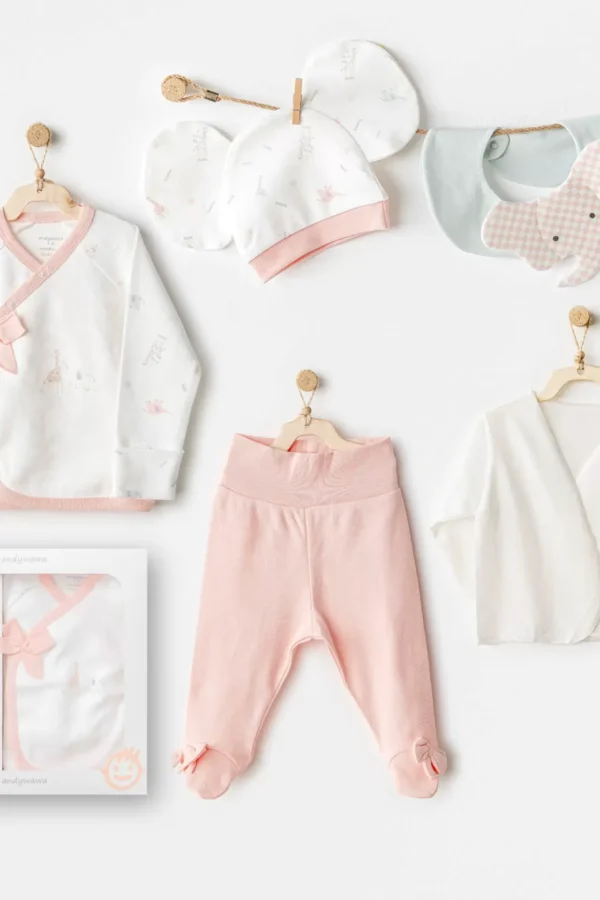 Love Family 5'li Hastane Çıkış Seti Ekru