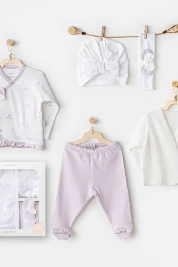 Magical Butterfly 5'li Hastane Çıkış Seti White