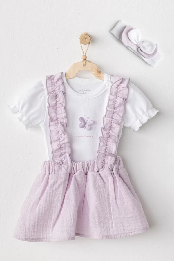 Magical Butterfly 3'lü Takım Lila