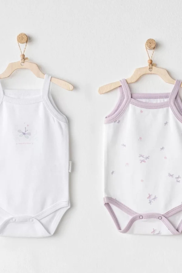Andywawa Ac25579 Magical Butterfly 2'li Bebek Body White