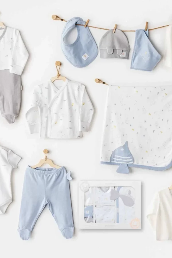 Ocean İs My Happy Place 10 Parça Hastane Çıkışı White