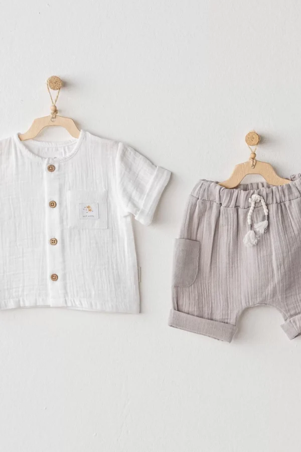 Andywawa Ac25617 Ocean İs My Happy Place 2'li Takım Grey