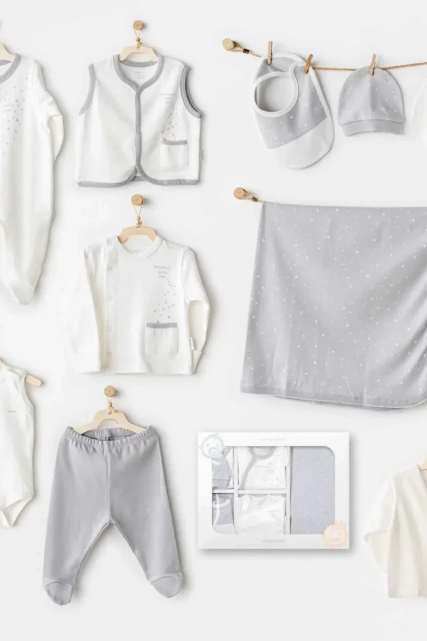 Andywawa Ac25701 Mommy's Little Star 10'lu Hastane Çıkışı Ekru